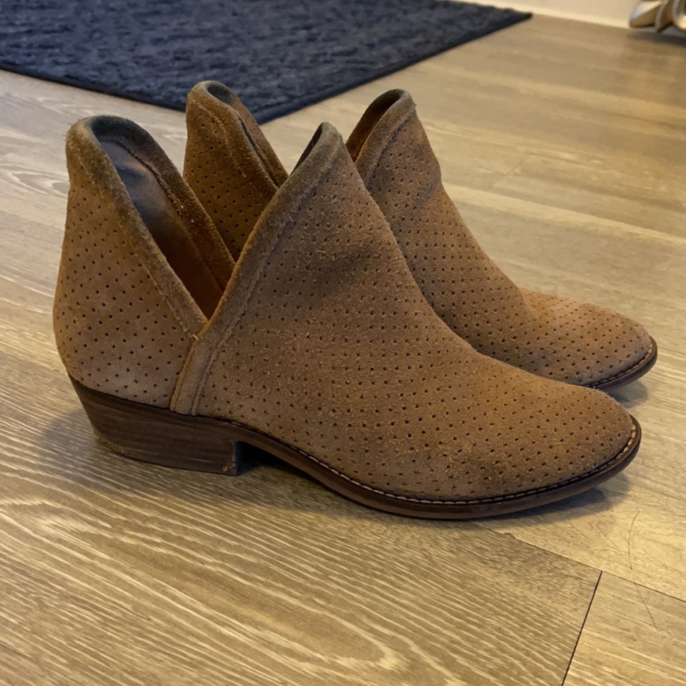 Lucky Brand Baley Ankle Suede Bootie